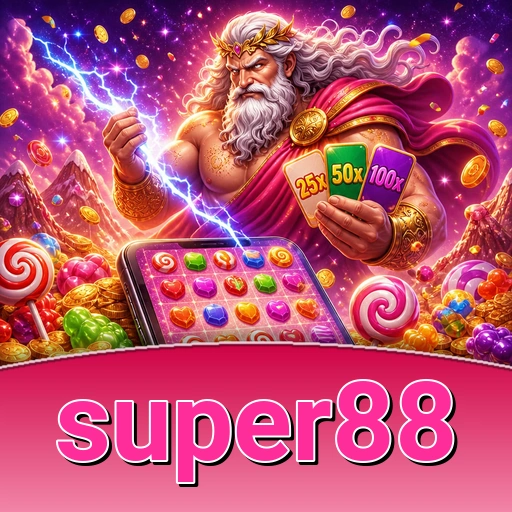 Layar pertama super88 setelah pasang di HP Android